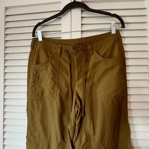 The North Face women's pants 8 nylon tan hiking gorpcore - Picture 4 of 13